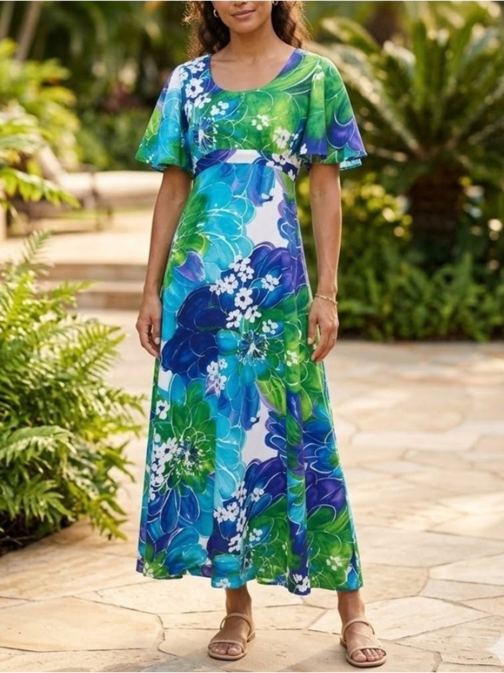 Tori Richard vintage Hawaiian dress
